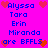 Pixelated text and heart symbols on a bright pink background with blue lettering.