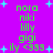 A static image with a bright purple background featuring green text and light blue star shapes arranged in two