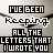 25 identical pixelated text displaying 'I'VE BEEN KEEPING ALL THE LETTERS THAT I WROTE YOU', with red color variations in the word 'KEEPING'