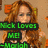 Pixelated image of a person with long red hair in six showing text changes over time