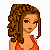 Pixel art contact sheet showing three frames of a female character in an orange tank top and black pants holding a basketball, with red text reading "Basketball for life!!" on a black background.