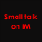 six text and a photo on a black background, with text in red, orange, yellow, green, and cyan