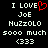 Pixelated text and symbols on black background with red heart replacing 'O' in 'LOVE' on left side.