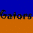 A 48x48 pixel buddy icon featuring a cartoon alligator mascot with text "Gators Rock" on a blue and orange background, displayed as part of a contact sheet layout.
