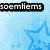 Four- of light blue star-patterned backgrounds with black text boxes displaying sequential phrases