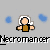 Pixelated character with light skin, brown shirt, white helmet, and white prop, shown in multiple poses against gray background with blue cloud shapes.