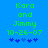 Green pixelated text on blue background reads 'Kara and Jimmy 10-26-07' with five blue puzzle-piece icons below, two versions differ in puzzle icon arrangement.
