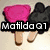 Pixelated icon shows a pink and black popsicle with wooden stick, two cartoon figures on pink background, and a purple bear-shaped popsicle on white background.