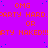 A static image with a bright purple background displaying repeated orange text phrases and scattered blue dots.