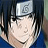 Static 48x48 pixel icon of a cartoon character with dark hair, light skin, and a silver headband featuring a spiral symbol, wearing a blue garment against a blurred background.