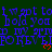 Blue pixelated text repeats 'I want to hold you in my arms FOREVER' with red heart symbols on a dark green background.