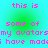 Pixelated pink text on a cyan-to-green gradient background reads "this is some of my avatars i have made" in two identical vertical