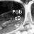 Pixelated grayscale image with text 'Feb' and 'x3' overlaid on abstract dark and light shapes.