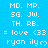 Pixelated text and symbols on a bright blue background with a gray corner, arranged in a pattern