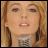 Lindsay Lohan in two pixelated : left shows her with a microphone, right shows her holding a microphone and smiling