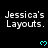 Pixelated text and cyan hearts on black background with gray overlay in bottom-right corner.