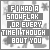 A grayscale animated icon with pixelated text and snowflake motifs, displaying sequential changes in text content across frames.