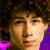 Six distinct pixelated images of young people arranged in a , each with unique backgrounds and clothing details