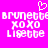 Pixelated text and symbols on a bright pink background with white and light pink elements.