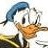 Pixelated cartoon duck character with blue cap and yellow jacket next to pixelated text reading "Don't F*#%& with the DUCK" on white background.