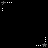 Black background with white and gray pixelated star and dot patterns arranged in a -like layout