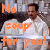 A 3x3 contact sheet of animated frames showing a man in a white shirt with text "No soup for you!" where the word "soup" and parts of "you!" change color across frames.