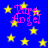 Blue background with yellow stars and pink text reading 'Pure Angel' in a stylized font.