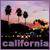 Pixelated landscape with palm trees, sunset sky, and water reflecting city lights beneath 'california-club' text.