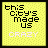 Yellow pixelated with black and white text reading "this city's made us CRAZY" and "and we must get OUT", some frames show different color variations of the words
