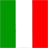 Static 48x48 pixel icon displaying vertical stripes of green, white, and red colors in equal width bands.