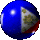 Blue spherical icon with Philippine flag segments and partial text 'pinoy' rotating across multiple views.