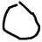 A black-and-white animated sequence shows a rounded character head with evolving facial features and ear shapes