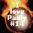 Two circular icons with fiery borders display text: "I love Pauly #14" on the left and "Go white Sox" on the right.