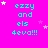 Bright pink background with cyan text reading 'ezzy and els 4eva!!!' repeated in a , surrounded by white and light purple stars