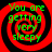 Four identical red and black spiral patterns with green text reading 'You are getting very sleepy' arranged in a