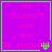 Four identical purple with green borders display pink text reading "He doesn't luv me. It sucks." and a small green symbol