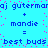 Pixelated blue background with pink dots and repeated text in dark blue, showing a mathematical equation pattern.