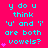 A static image with cyan text on a bright pink background, displaying repeated phrases and small pink heart symbols.