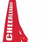 Red cone-shaped 'CHEERLEADER' text on white background with blue text overlays reading 'cheer leaders lift athletes' and 'athletes lift weights' in pixelated font.