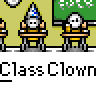 Animated contact sheet of a classroom scene with cartoon students and teacher, showing sequential frame changes including speech bubbles and object interactions.