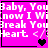 Pixelated text on bright pink background with black and purple heart symbols, arranged in four quadrants.