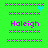 Green background with purple dotted borders and text reading 'Haleigh' in pink, featuring blue pixel clusters moving across the top-right corner.