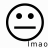 Two side-by-side pixelated smiley face icons with a straight mouth, each labeled "Imao" below in low-resolution text.