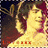 Animated contact sheet showing three frames of a male character in different poses and outfits with visible pixelation, color shifts, and partial text overlay.