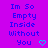 A static contact sheet of two identical animated frames showing pixelated text on a solid purple background with cyan heart symbols.
