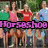 Group of people in outdoor setting with overlaid text elements changing across frames.