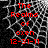 Red text on a black and white chain-link fence background with a gray rectangle on the right side.