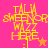 Yellow pixelated text forms a star shape on four colored backgrounds with a small star symbol below the text in two