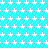 Static pattern of white star shapes on a cyan background with a gray rectangular overlay in the bottom-right corner.