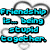 Pixelated cyan text on white background with gray outline forming a heart shape, reading 'Friends Hip Is Being Stupid Together' in blocky font.